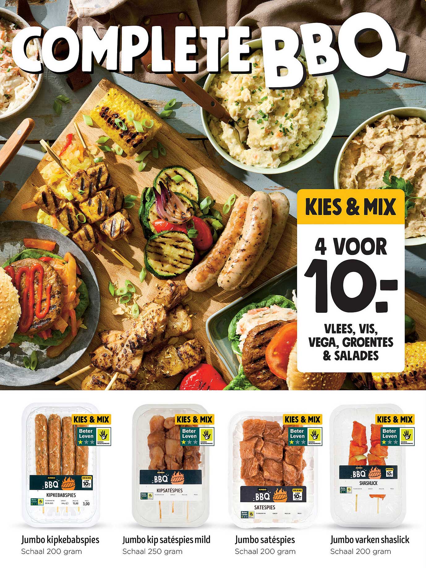 KIES & MIX 4 VOOR 10: