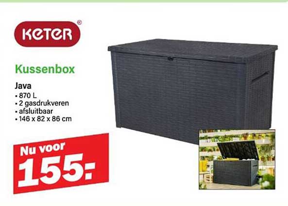 Kussenbox Java
