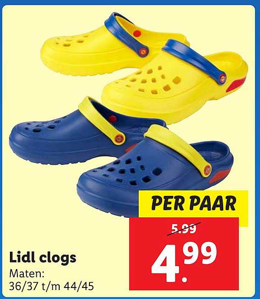 Lidl clogs