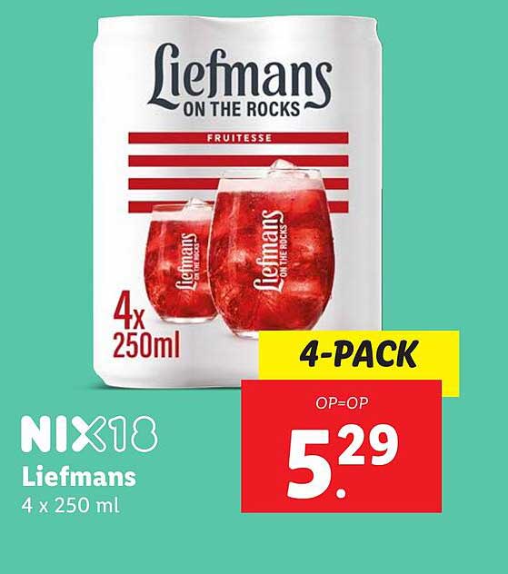 Liefmans On The Rocks Fruitesse 4-Pack