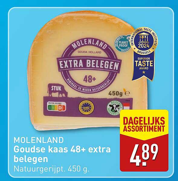 MOLENLAND Goudse kaas 48+ extra belegen