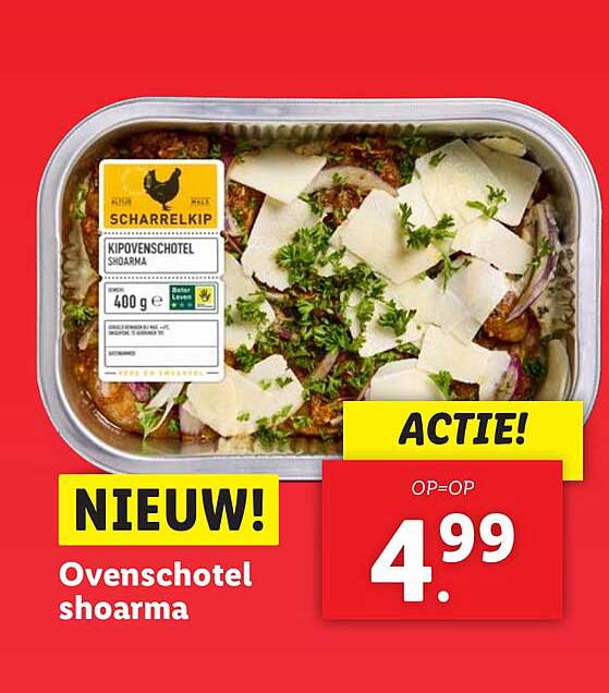 Ovenschotel shoarma
