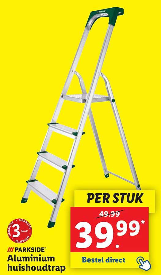 Parkside Aluminium huishoudtrap