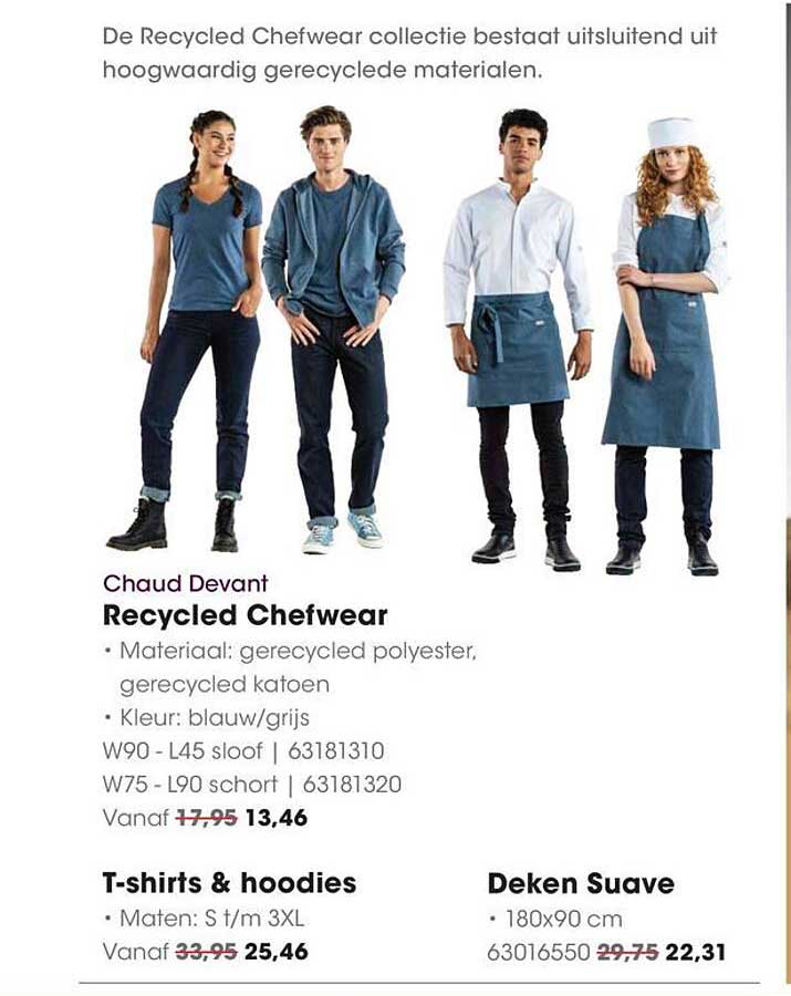 Recycled Chefwear