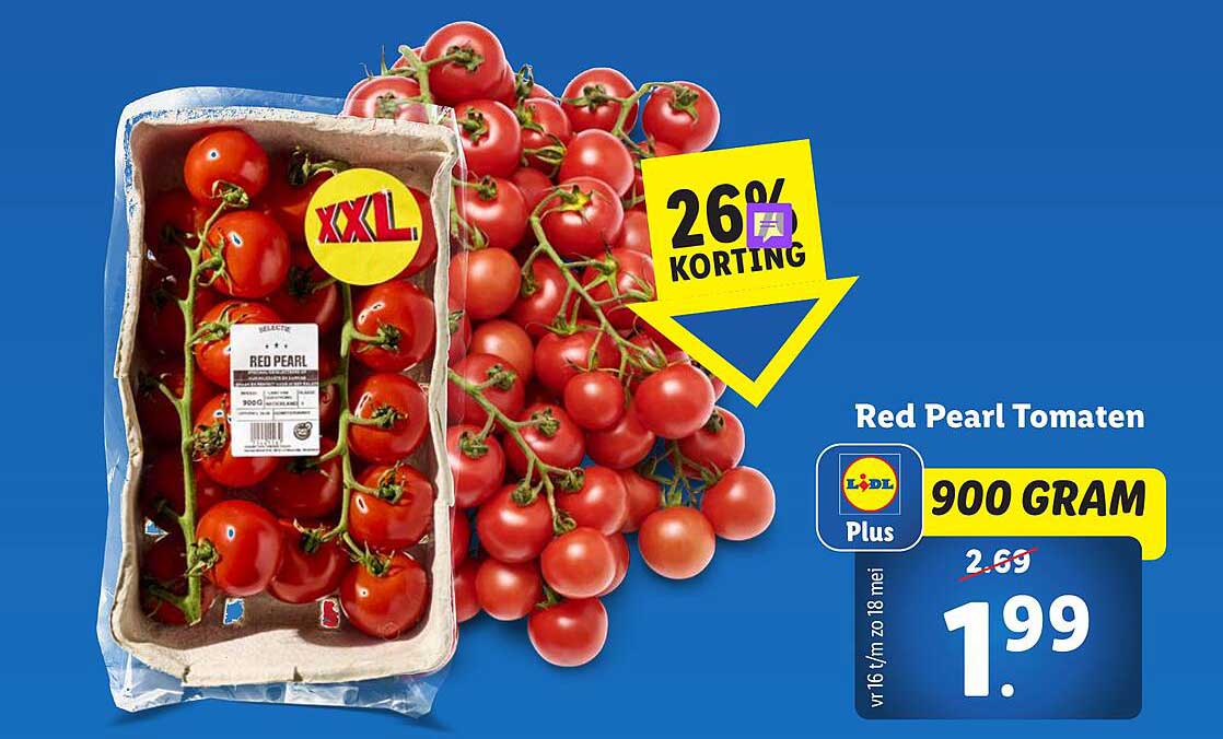 Red Pearl Tomaten 900 GRAM