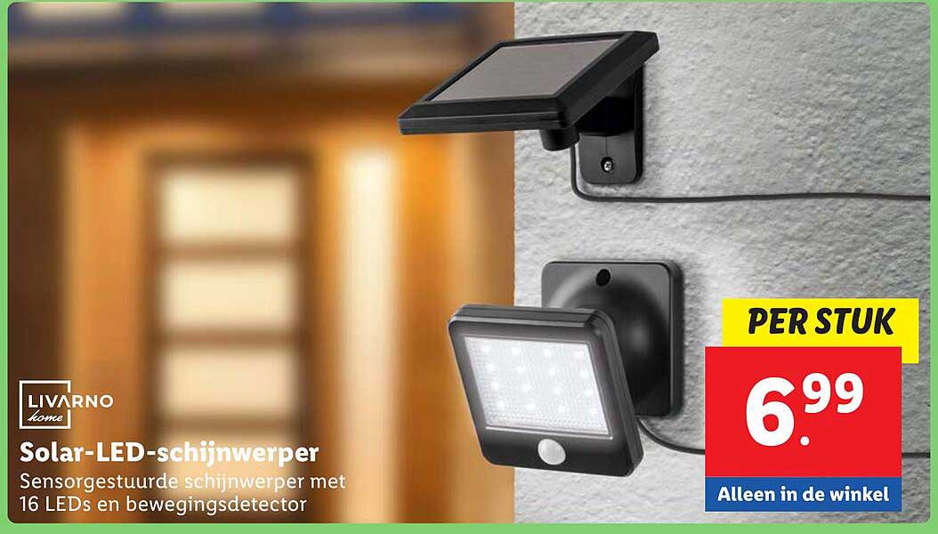 Solar-LED-schijnwerper