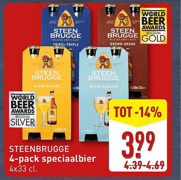 STEENBRUGGE 4-pack speciaalbier