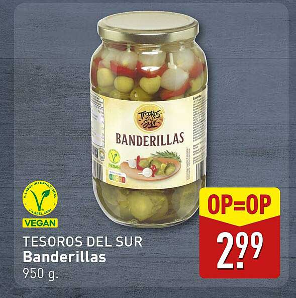 Tesoros del Sur Banderillas 950 g