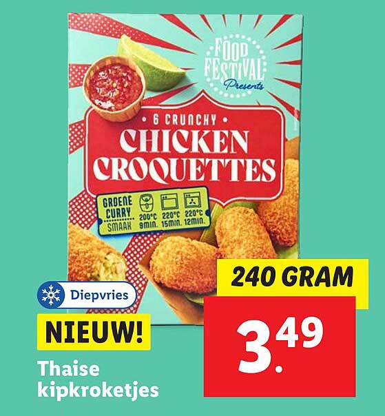 Thaise kipkroketjes