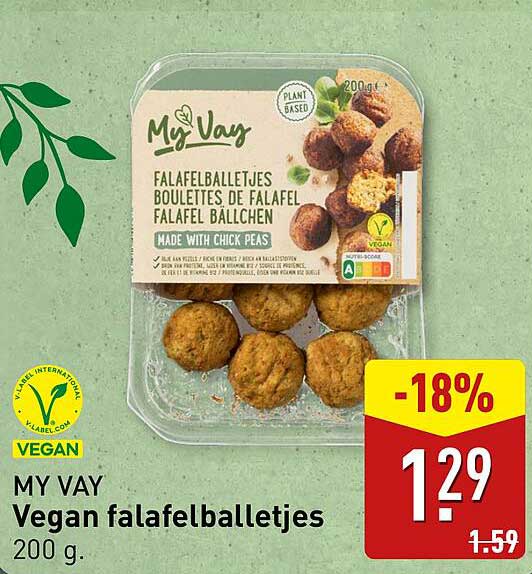 Vegan falafelballetjes