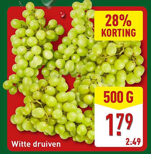 Witte druiven
