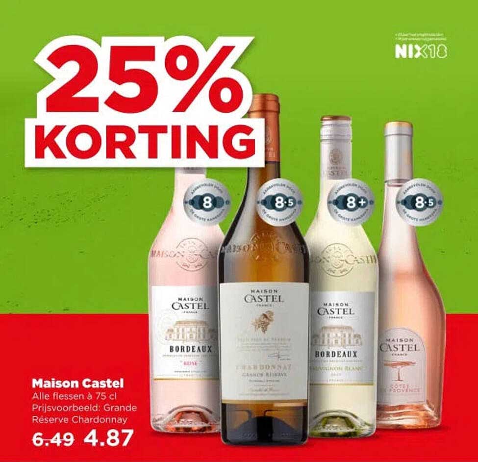 Maison Castel 25% KORTING
