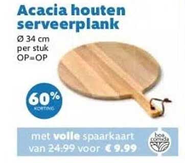 Acacia houten serveerplank