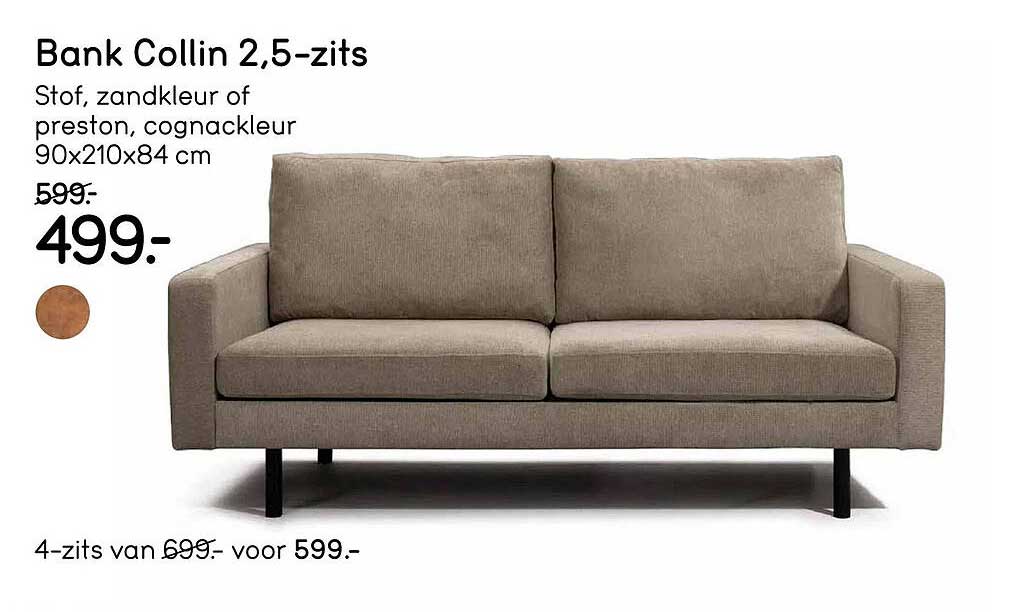 Bank Collin 2,5-zits