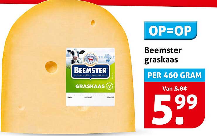 Beemster graskaas per 460 gram