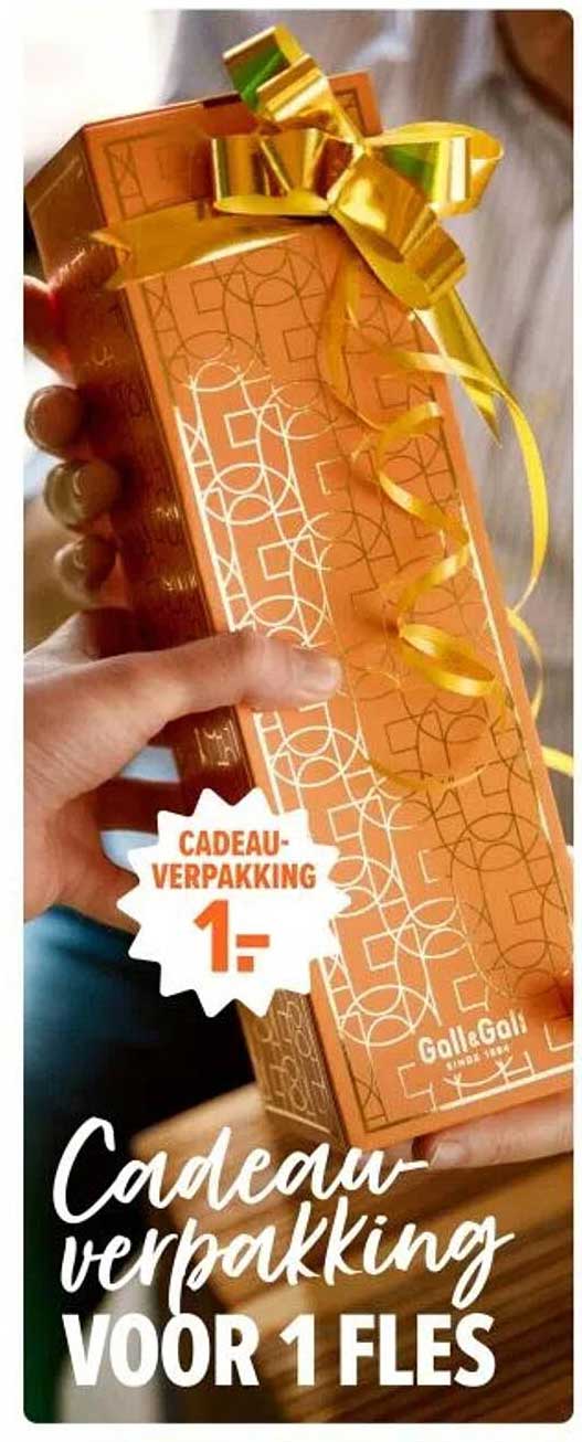 Cadeauverpakking voor 1 fles