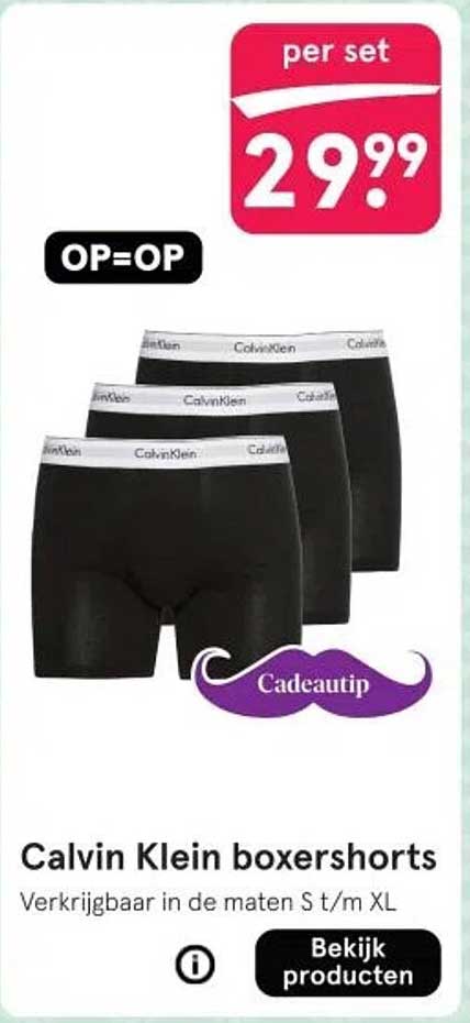 Calvin Klein boxershorts