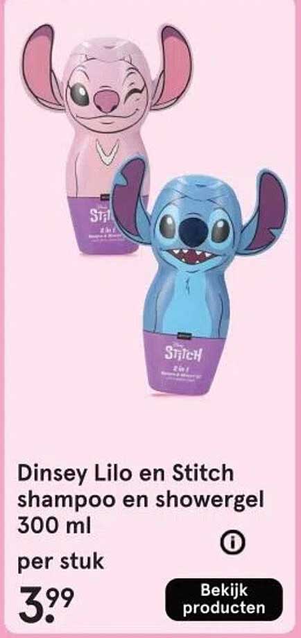 Disney Lilo en Stitch shampoo en showergel 300 ml