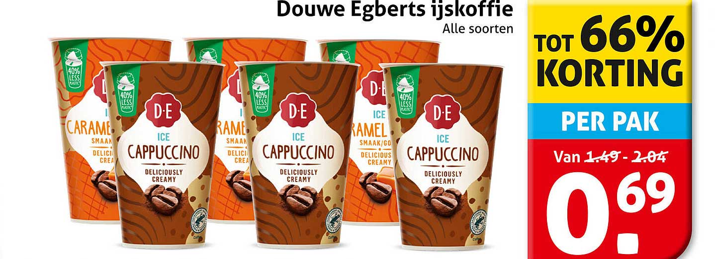Douwe Egberts ijskoffie Alle soorten