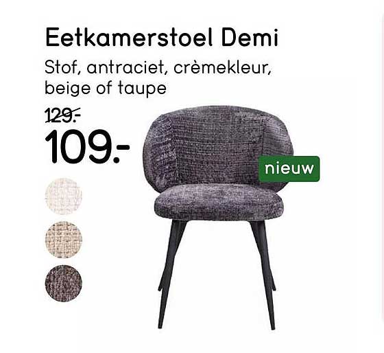 Eetkamerstoel Demi