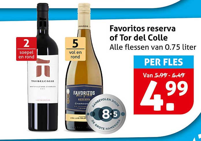Favoritos reserva of Tor del Colle