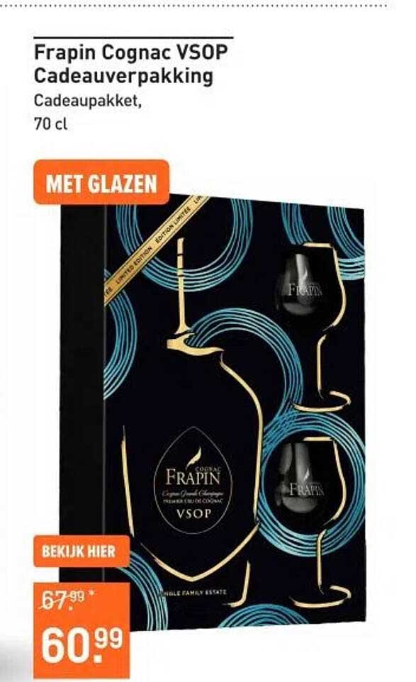 Frapin Cognac VSOP Cadeauverpakking
