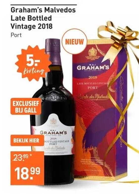 Graham's Malvedos Late Bottled Vintage 2018 Port