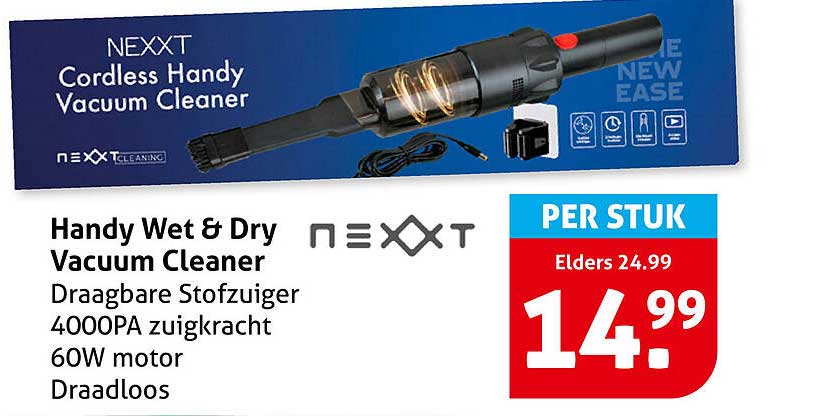 Handy Wet & Dry Vacuum Cleaner