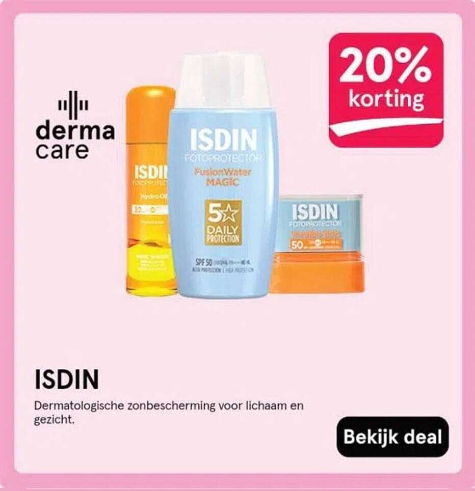 ISDIN - Dermatologische zonbescherming voor lichaam en gezicht.