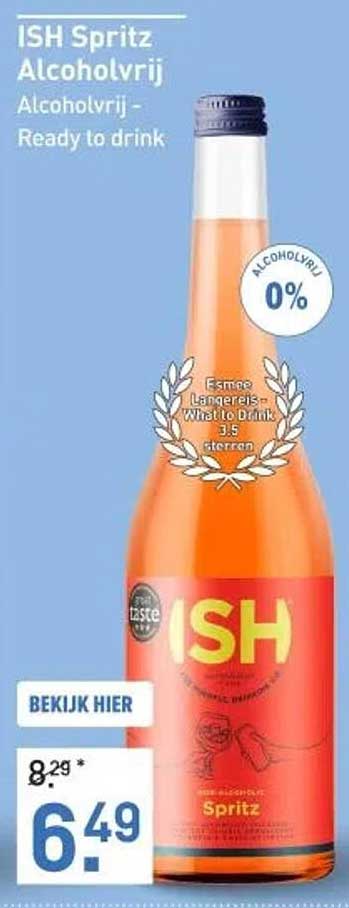 ISH Spritz Alcoholvrij