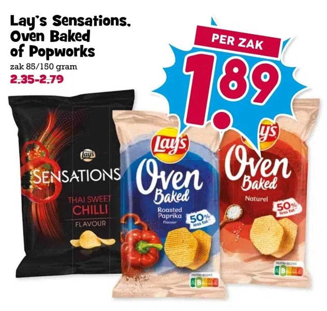 Lay's Sensations, Oven Baked of Popworks
