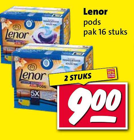 Lenor pods pak 16 stuks