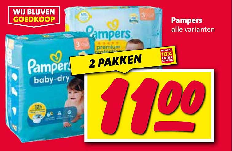 Pampers alle varianten