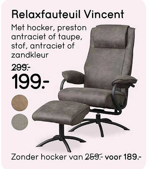 Relaxfauteuil Vincent