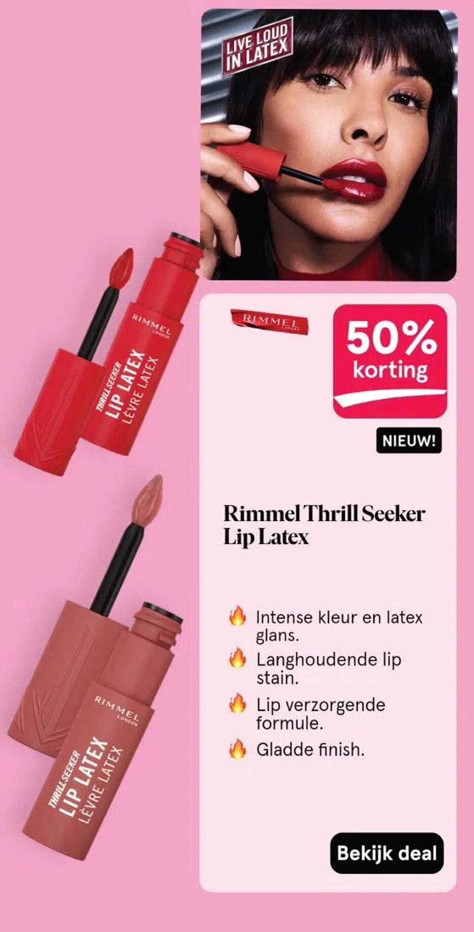 Rimmel Thrill Seeker Lip Latex