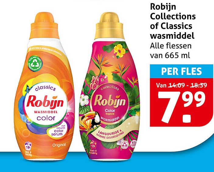 Robijn Collections of Classics wasmiddel