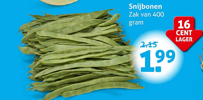 Snijbonen Zak van 400 gram