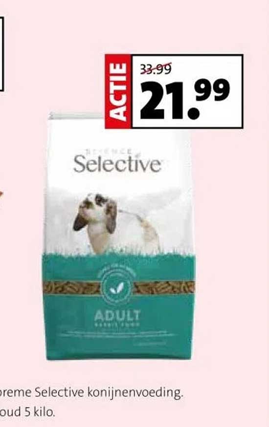 Supreme Selective konijnenvoeding 5 kilo