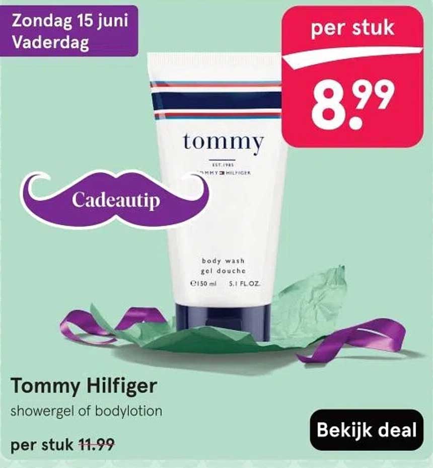 Tommy Hilfiger showergel of bodylotion