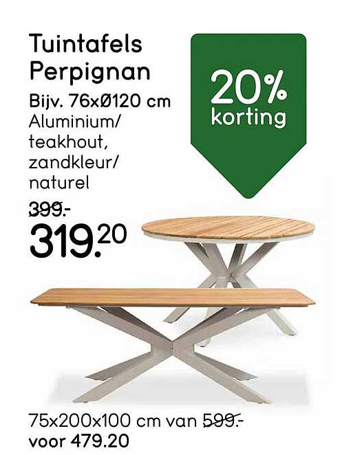 Tuintafels Perpignan