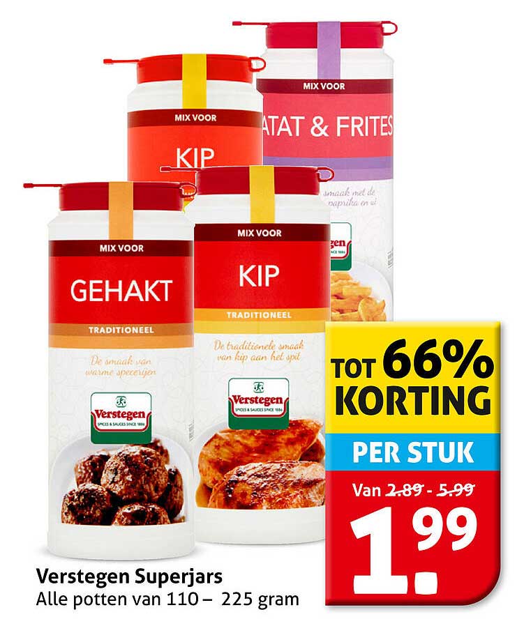 Verstegen Superjars Alle potten van 110 – 225 gram
