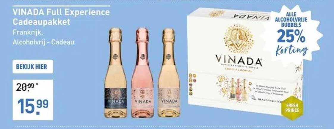 VINADA Full Experience Cadeaupakket