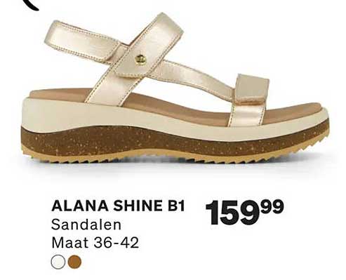 ALANA SHINE B1 Sandalen Maat 36-42