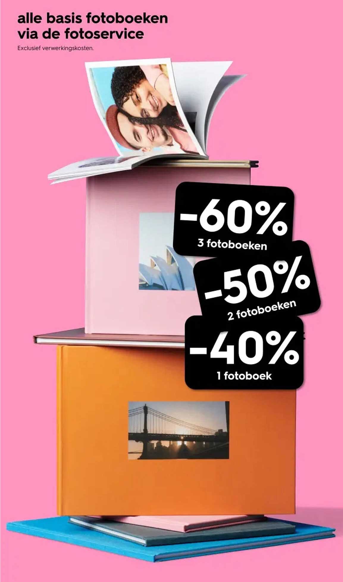 alle basis fotoboeken via de fotoservice