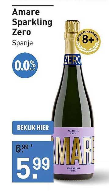Amare Sparkling Zero Spanje