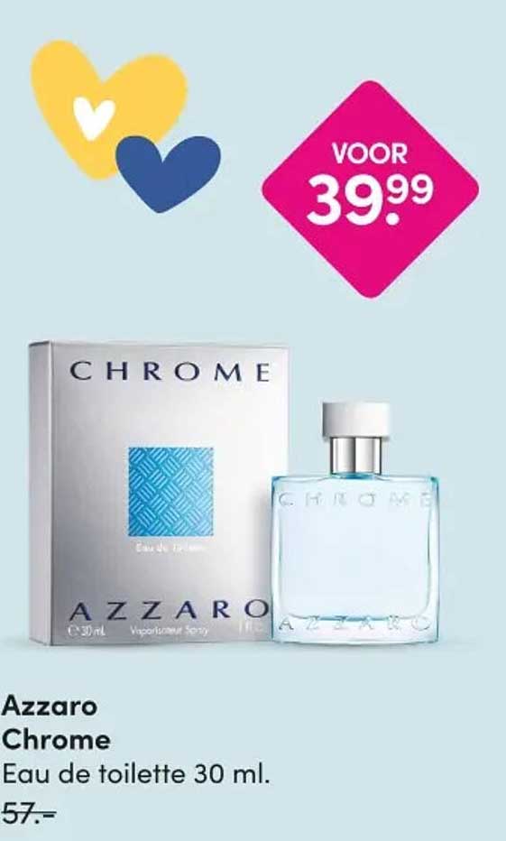 Azzaro Chrome Eau de toilette 30 ml.