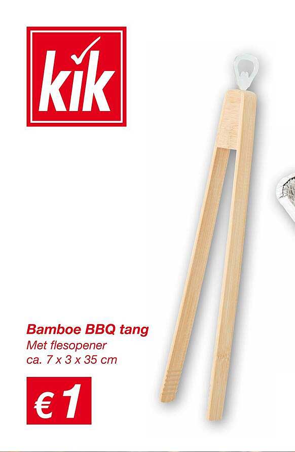 Bamboe BBQ tang