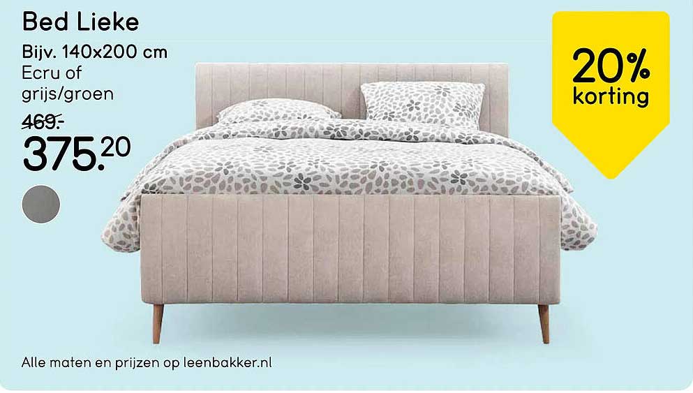 Bed Lieke 20% korting