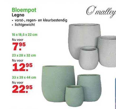 Bloempot Legno