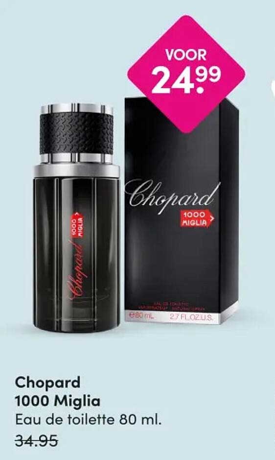 Chopard 1000 Miglia Eau de toilette 80 ml.